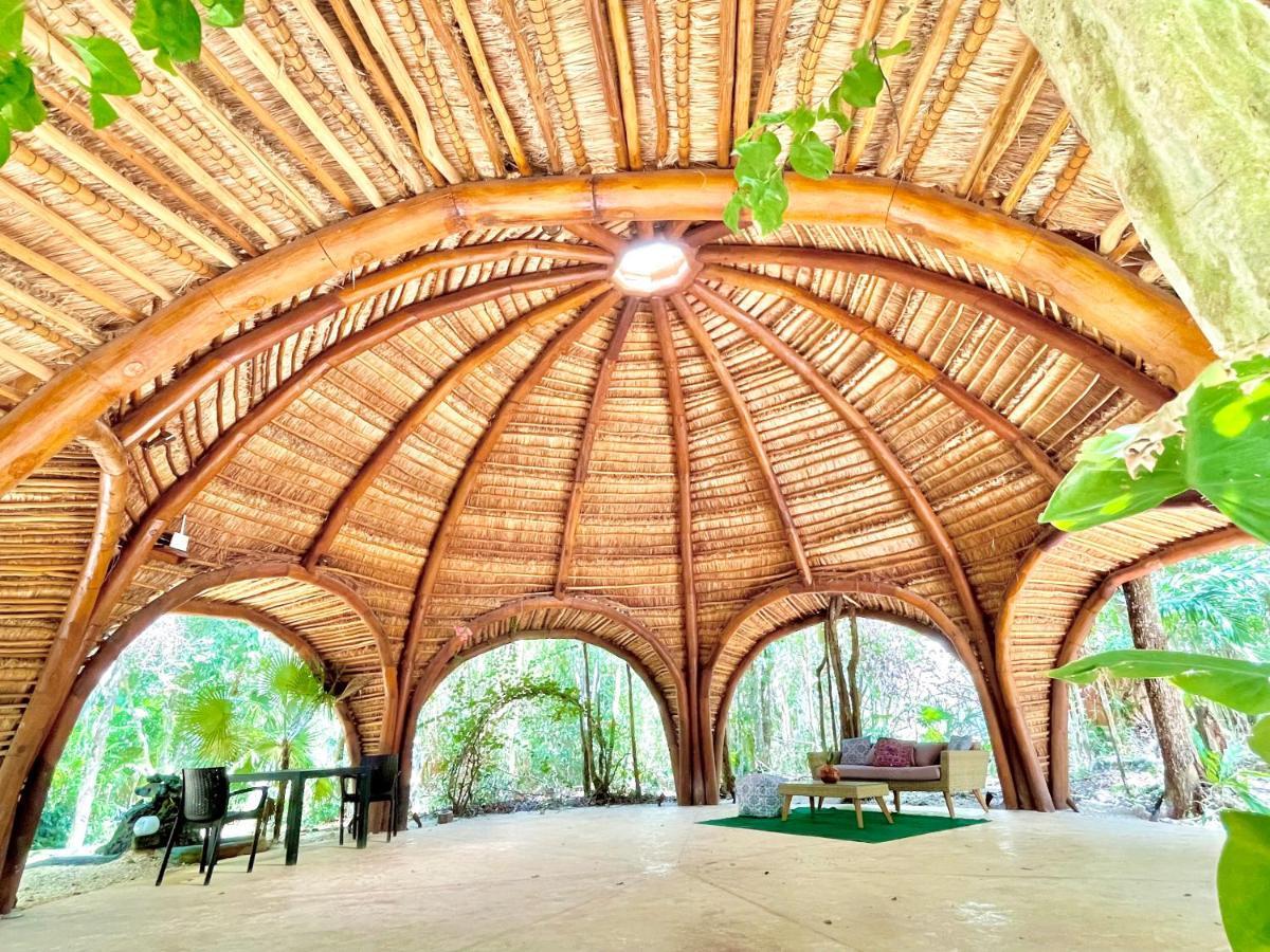 Appartamento Ku Kuk Glamping Chemuyil Esterno foto